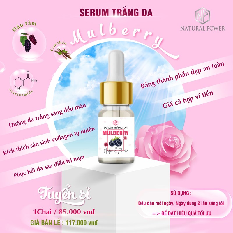 serum trắng da